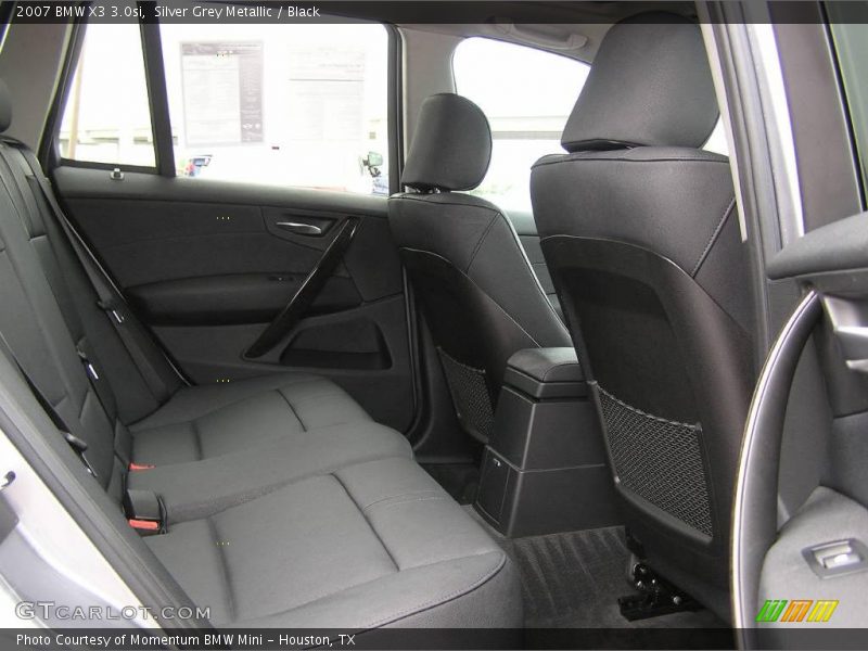 Silver Grey Metallic / Black 2007 BMW X3 3.0si