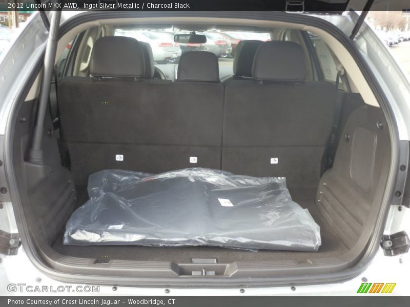 Ingot Silver Metallic / Charcoal Black 2012 Lincoln MKX AWD