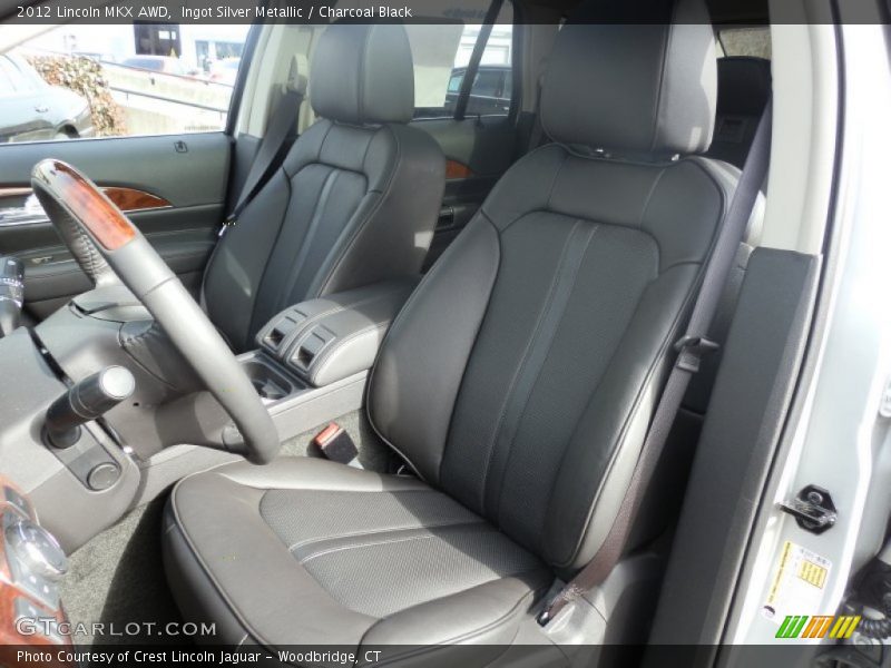 Ingot Silver Metallic / Charcoal Black 2012 Lincoln MKX AWD