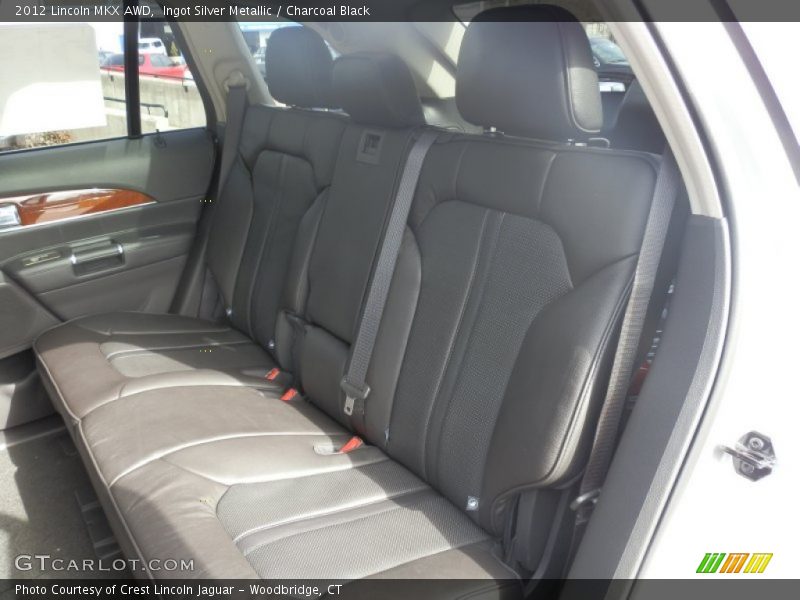 Ingot Silver Metallic / Charcoal Black 2012 Lincoln MKX AWD