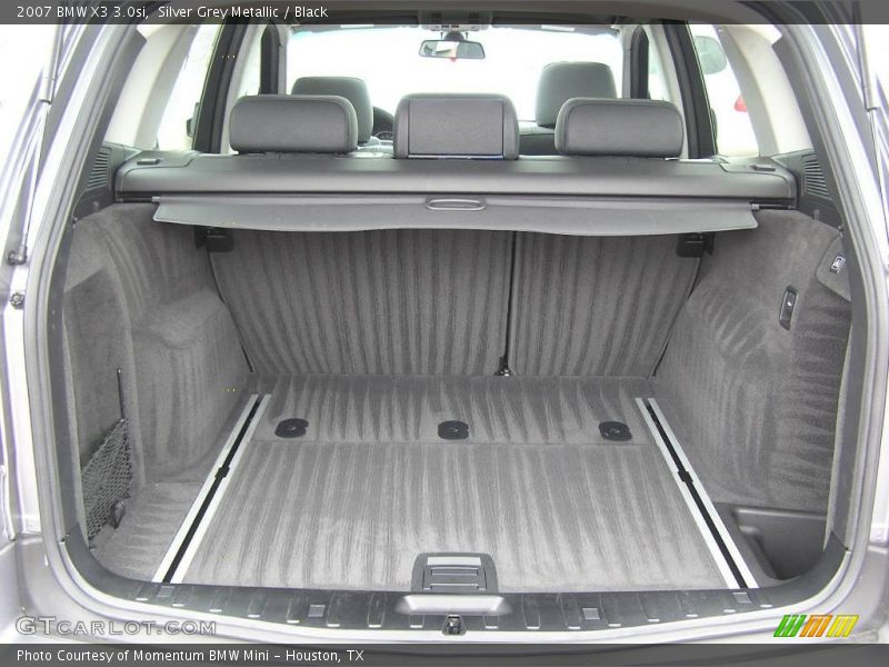 Silver Grey Metallic / Black 2007 BMW X3 3.0si