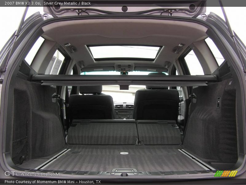 Silver Grey Metallic / Black 2007 BMW X3 3.0si