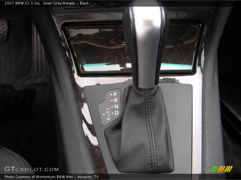 Silver Grey Metallic / Black 2007 BMW X3 3.0si