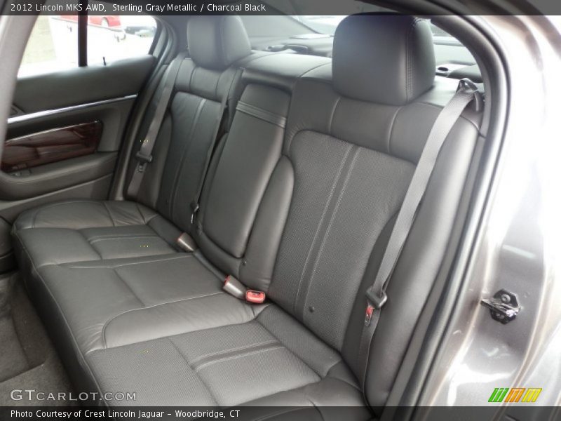 Sterling Gray Metallic / Charcoal Black 2012 Lincoln MKS AWD