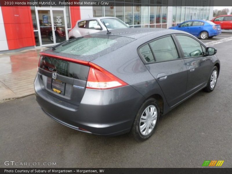 Polished Metal Metallic / Gray 2010 Honda Insight Hybrid LX