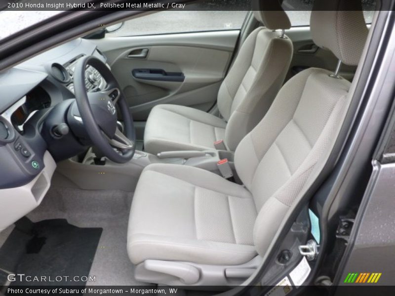  2010 Insight Hybrid LX Gray Interior