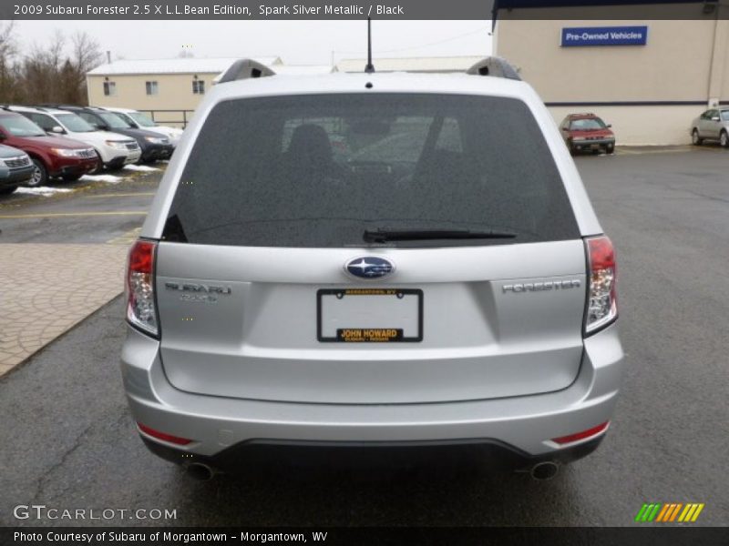 Spark Silver Metallic / Black 2009 Subaru Forester 2.5 X L.L.Bean Edition