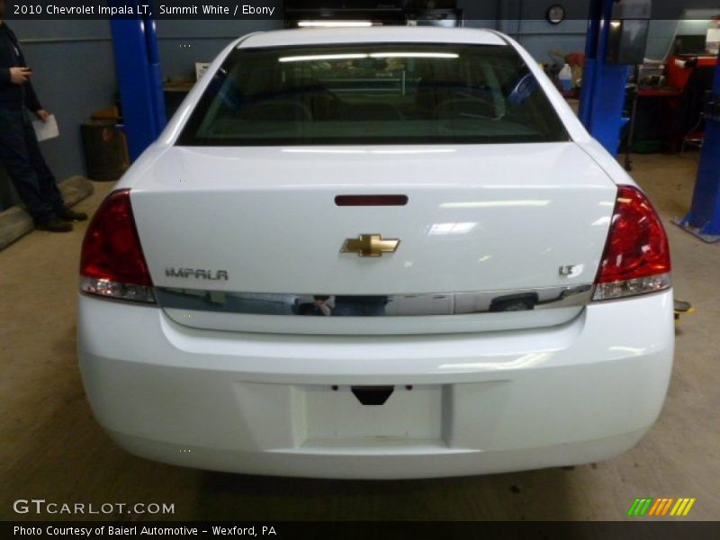 Summit White / Ebony 2010 Chevrolet Impala LT