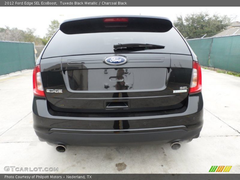 Tuxedo Black Metallic / Charcoal Black 2012 Ford Edge SEL EcoBoost