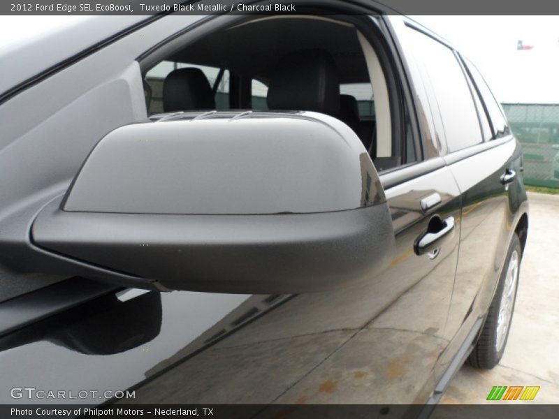 Tuxedo Black Metallic / Charcoal Black 2012 Ford Edge SEL EcoBoost