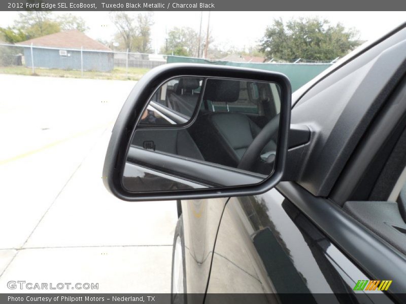Tuxedo Black Metallic / Charcoal Black 2012 Ford Edge SEL EcoBoost