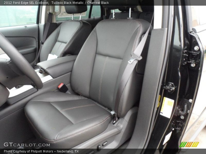  2012 Edge SEL EcoBoost Charcoal Black Interior