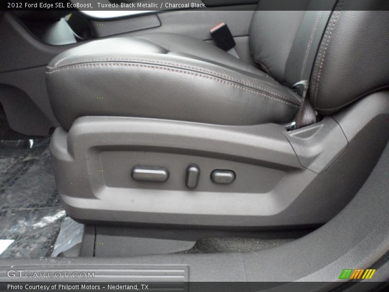 Tuxedo Black Metallic / Charcoal Black 2012 Ford Edge SEL EcoBoost
