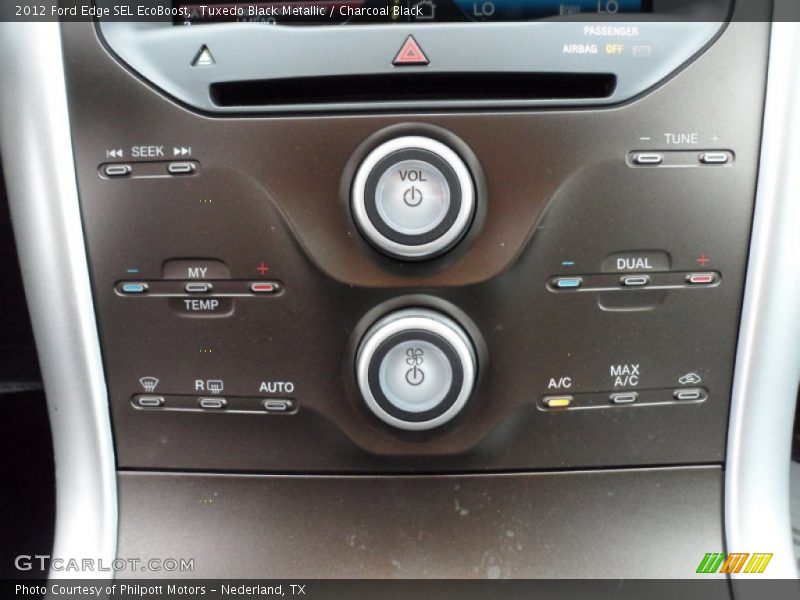 Controls of 2012 Edge SEL EcoBoost