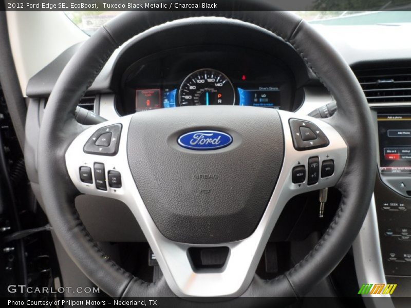  2012 Edge SEL EcoBoost Steering Wheel