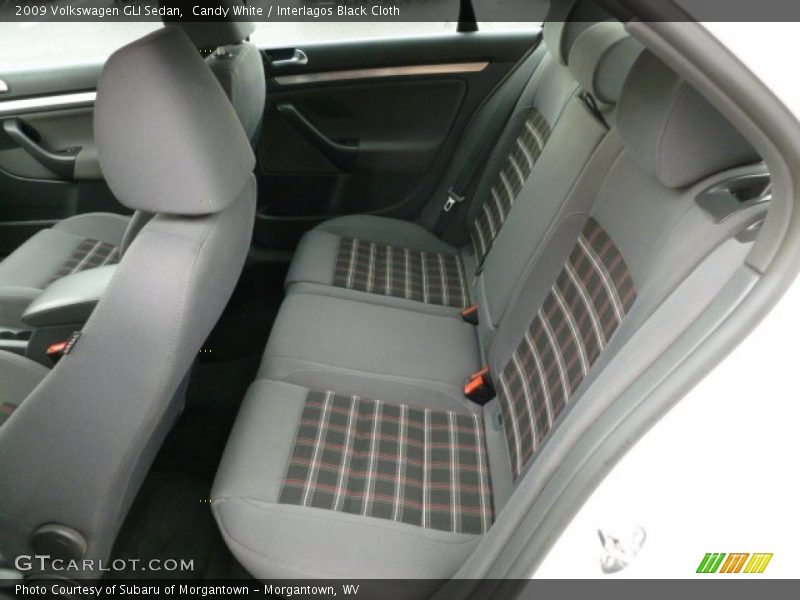 Rear Seat of 2009 GLI Sedan