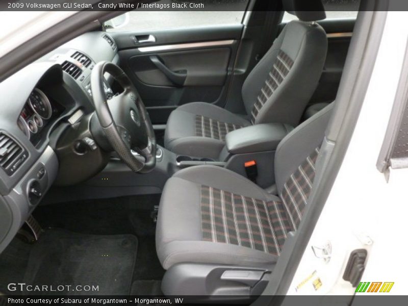  2009 GLI Sedan Interlagos Black Cloth Interior