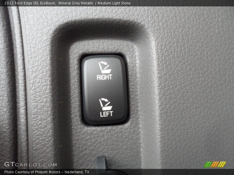 Mineral Grey Metallic / Medium Light Stone 2012 Ford Edge SEL EcoBoost