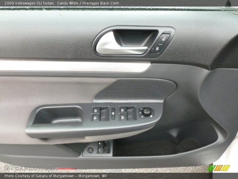 Candy White / Interlagos Black Cloth 2009 Volkswagen GLI Sedan