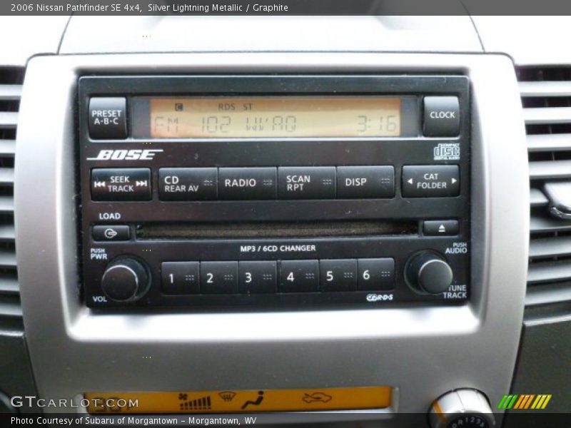 Silver Lightning Metallic / Graphite 2006 Nissan Pathfinder SE 4x4