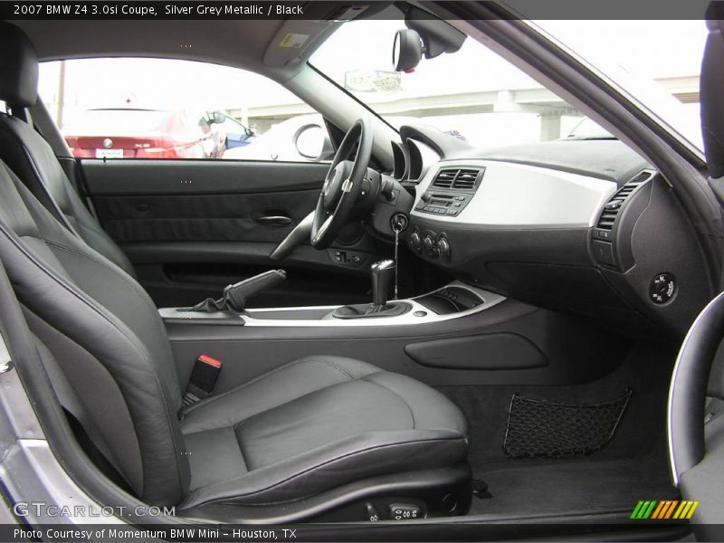 Silver Grey Metallic / Black 2007 BMW Z4 3.0si Coupe