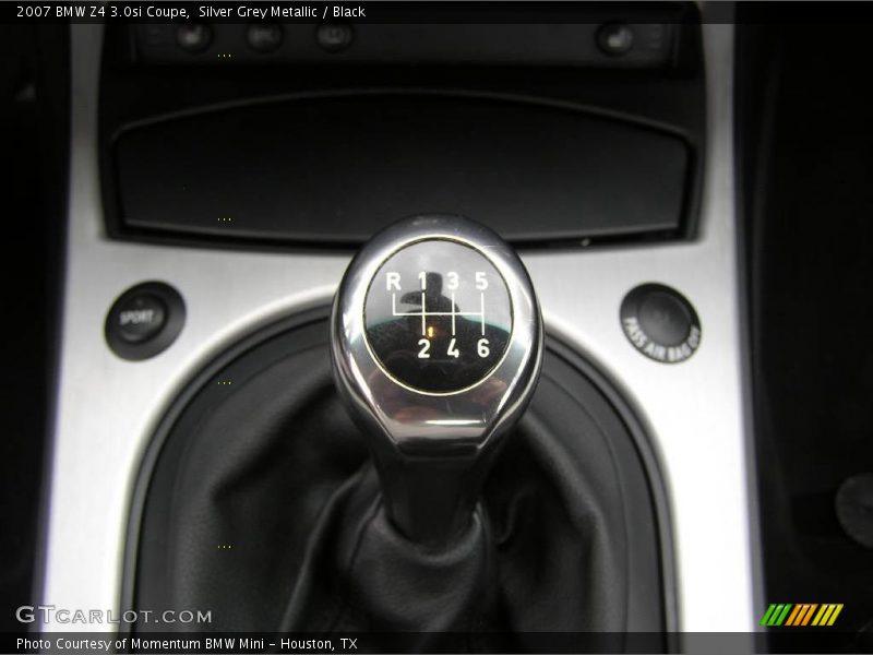 Silver Grey Metallic / Black 2007 BMW Z4 3.0si Coupe