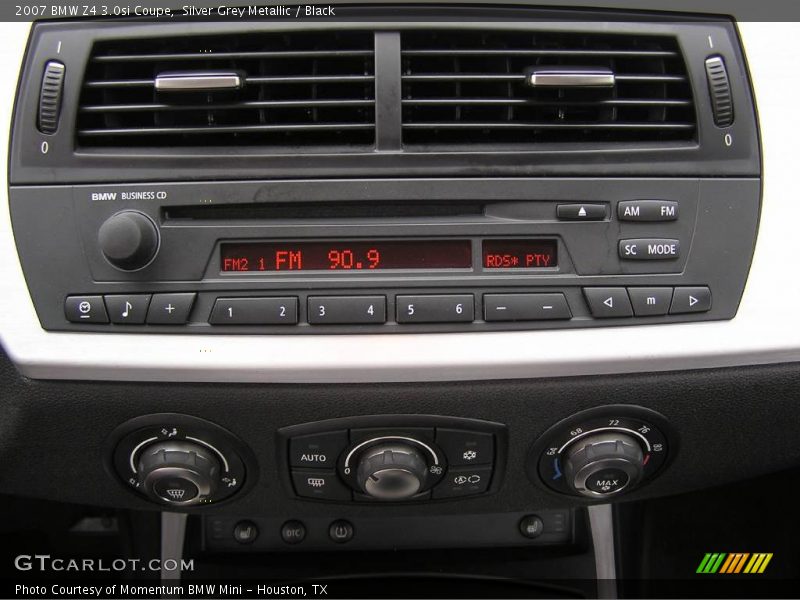 Silver Grey Metallic / Black 2007 BMW Z4 3.0si Coupe