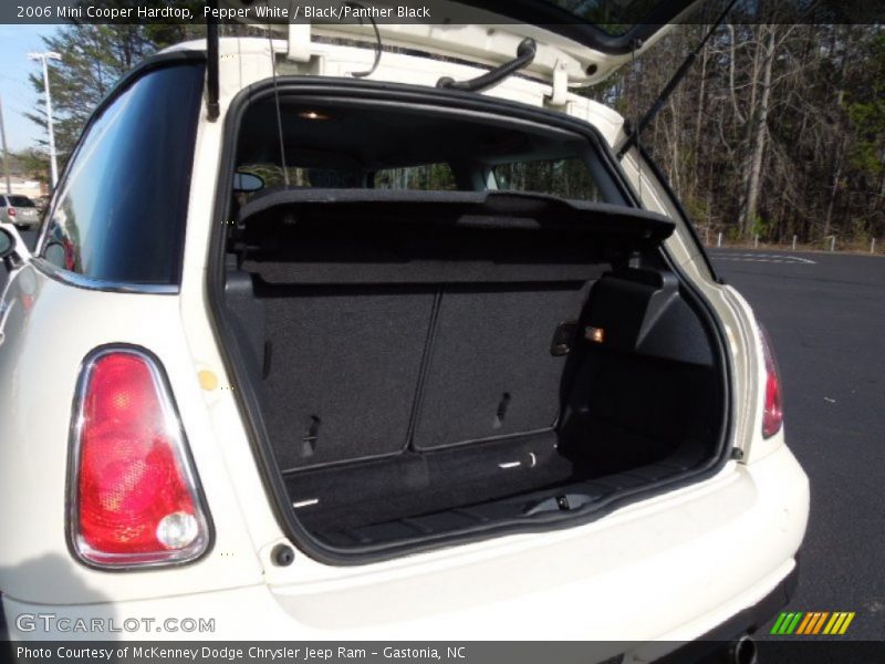 Pepper White / Black/Panther Black 2006 Mini Cooper Hardtop