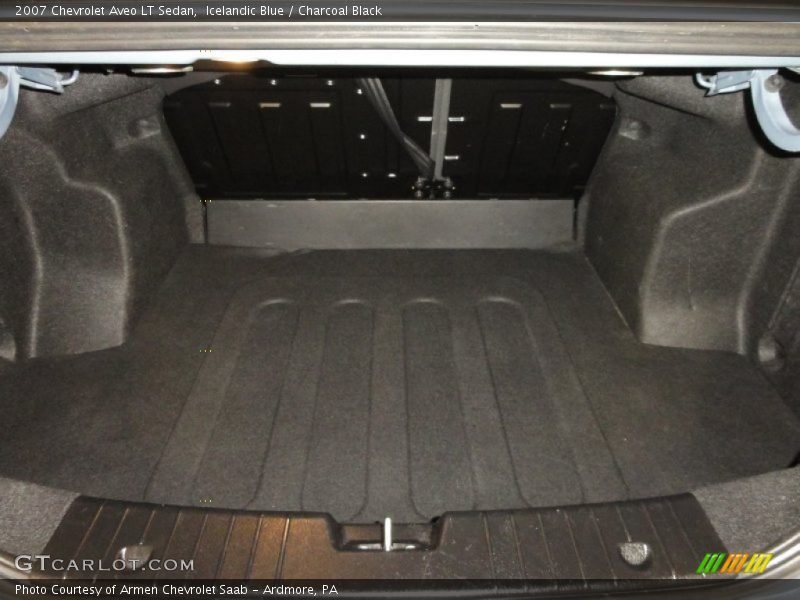 Icelandic Blue / Charcoal Black 2007 Chevrolet Aveo LT Sedan