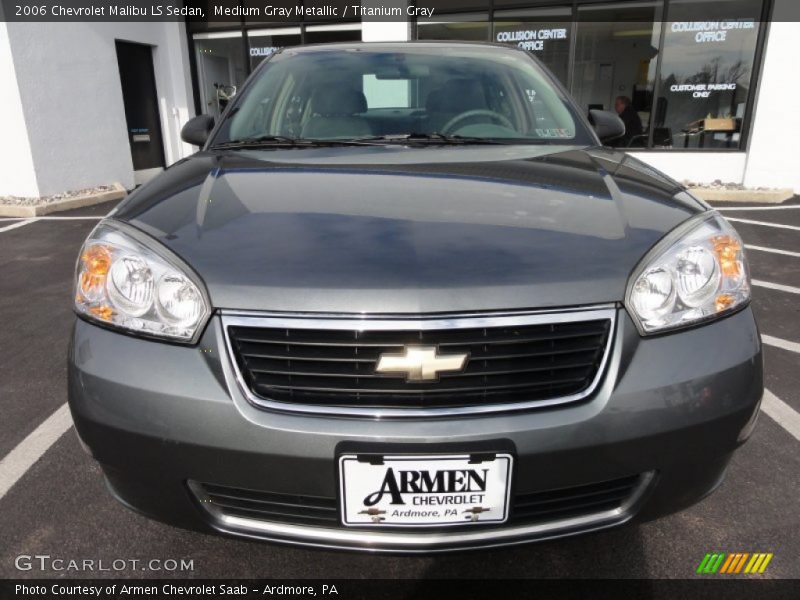Medium Gray Metallic / Titanium Gray 2006 Chevrolet Malibu LS Sedan