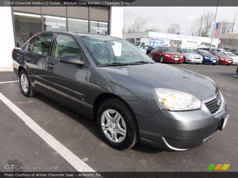 Medium Gray Metallic / Titanium Gray 2006 Chevrolet Malibu LS Sedan