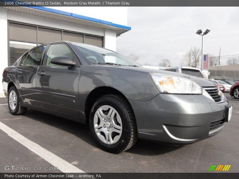 Medium Gray Metallic / Titanium Gray 2006 Chevrolet Malibu LS Sedan