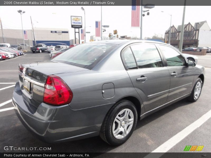 Medium Gray Metallic / Titanium Gray 2006 Chevrolet Malibu LS Sedan
