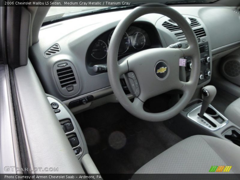 Medium Gray Metallic / Titanium Gray 2006 Chevrolet Malibu LS Sedan