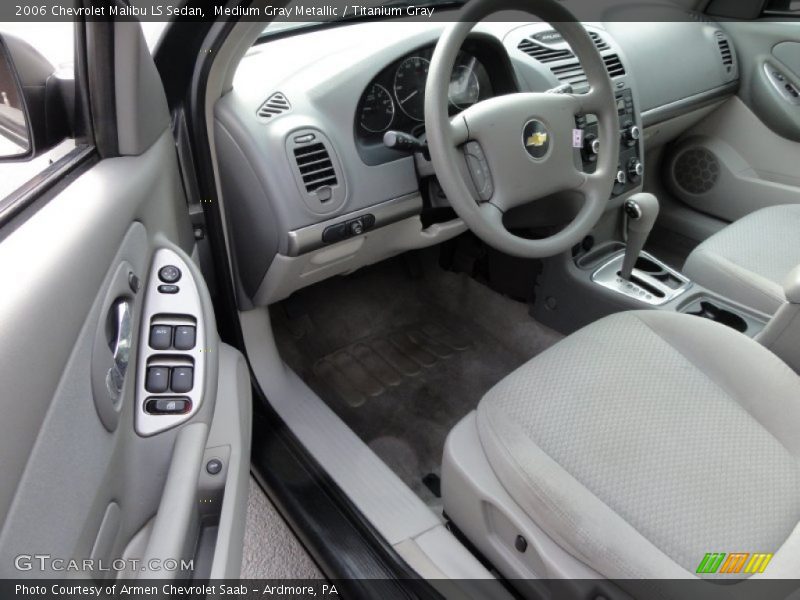 Medium Gray Metallic / Titanium Gray 2006 Chevrolet Malibu LS Sedan