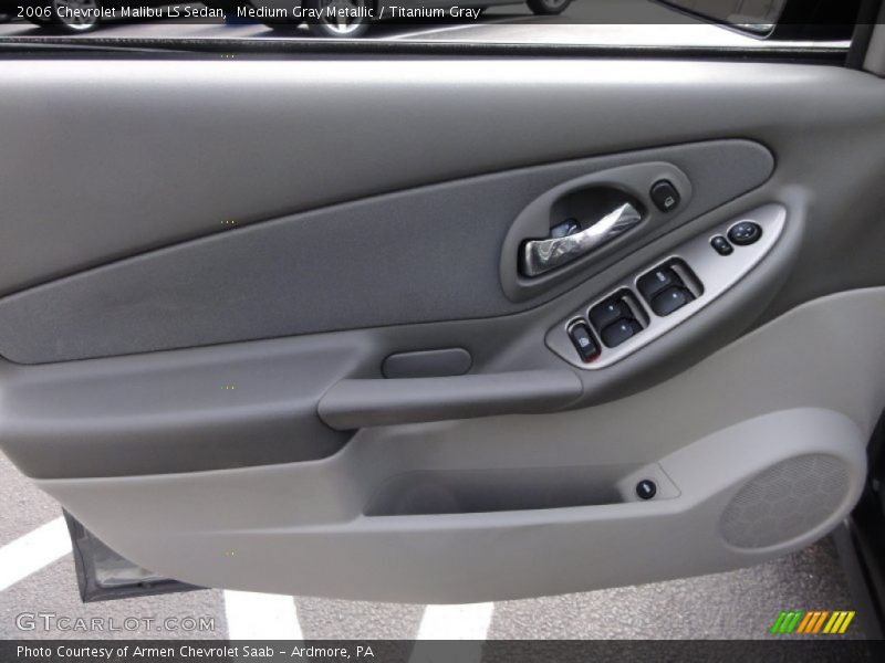 Medium Gray Metallic / Titanium Gray 2006 Chevrolet Malibu LS Sedan