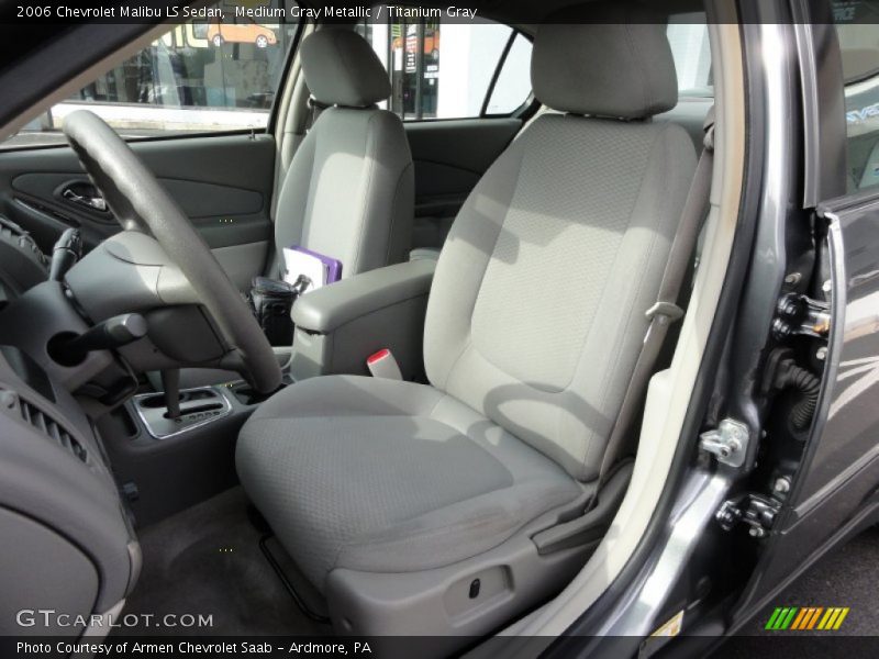 Medium Gray Metallic / Titanium Gray 2006 Chevrolet Malibu LS Sedan