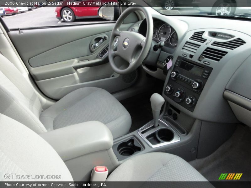 Medium Gray Metallic / Titanium Gray 2006 Chevrolet Malibu LS Sedan