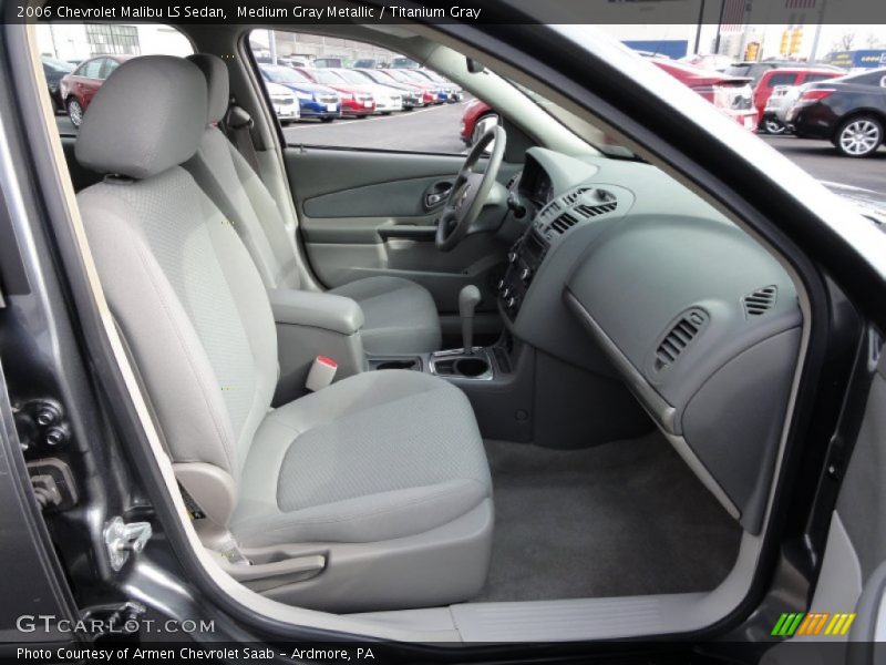 Medium Gray Metallic / Titanium Gray 2006 Chevrolet Malibu LS Sedan