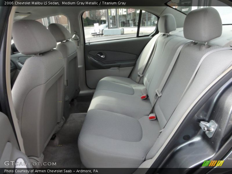 Medium Gray Metallic / Titanium Gray 2006 Chevrolet Malibu LS Sedan