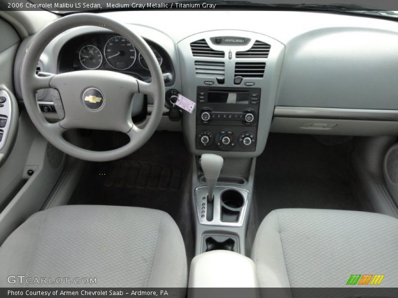 Medium Gray Metallic / Titanium Gray 2006 Chevrolet Malibu LS Sedan