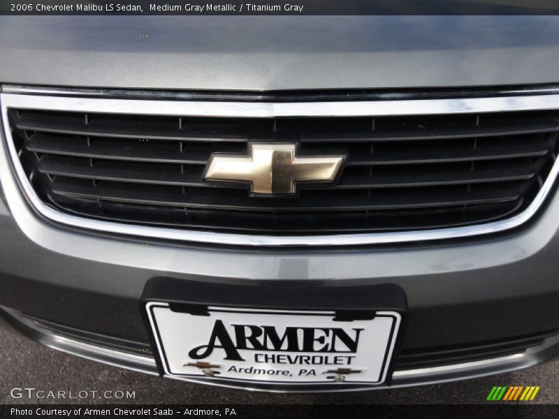 Medium Gray Metallic / Titanium Gray 2006 Chevrolet Malibu LS Sedan
