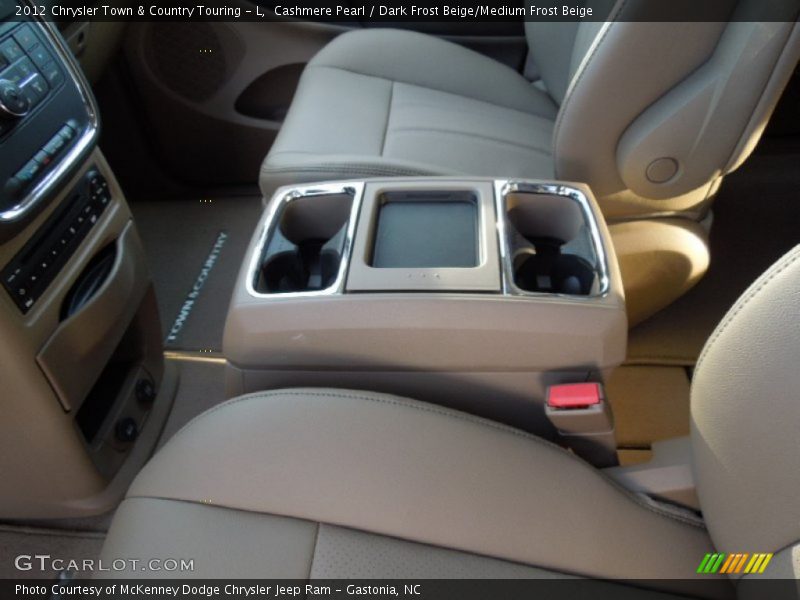 Cashmere Pearl / Dark Frost Beige/Medium Frost Beige 2012 Chrysler Town & Country Touring - L