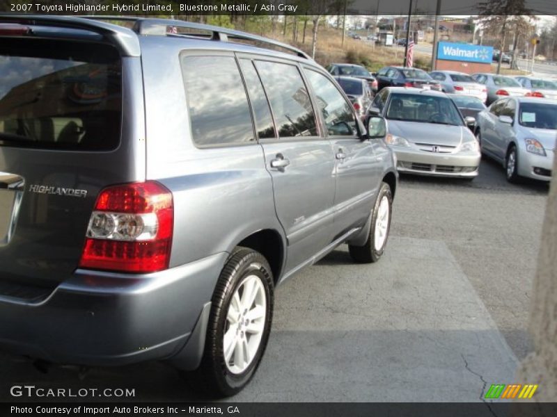 Bluestone Metallic / Ash Gray 2007 Toyota Highlander Hybrid Limited