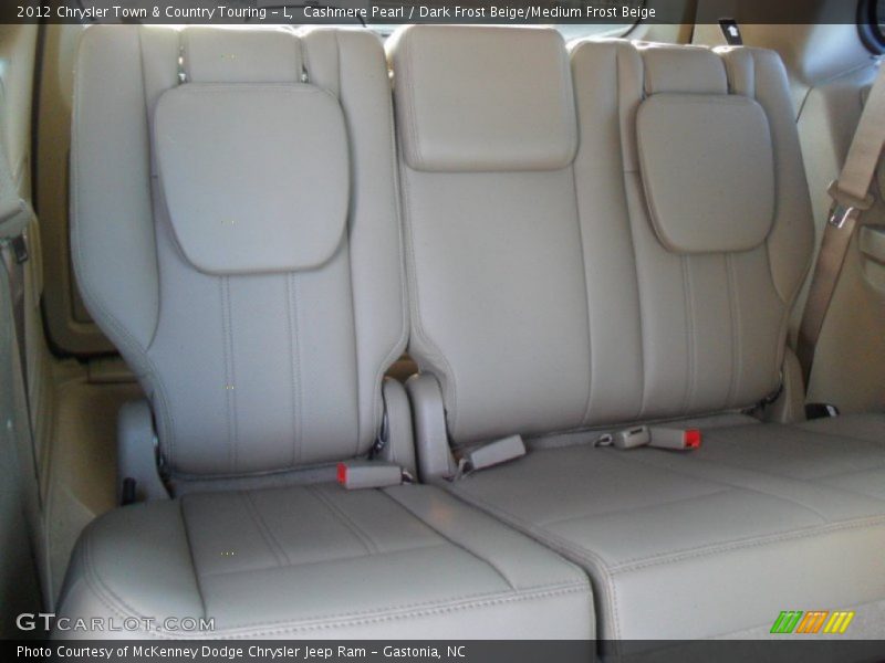 Cashmere Pearl / Dark Frost Beige/Medium Frost Beige 2012 Chrysler Town & Country Touring - L