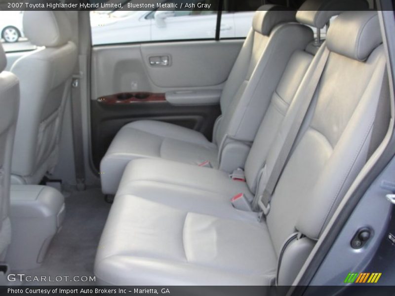  2007 Highlander Hybrid Limited Ash Gray Interior