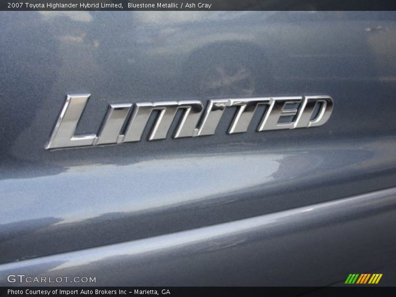  2007 Highlander Hybrid Limited Logo