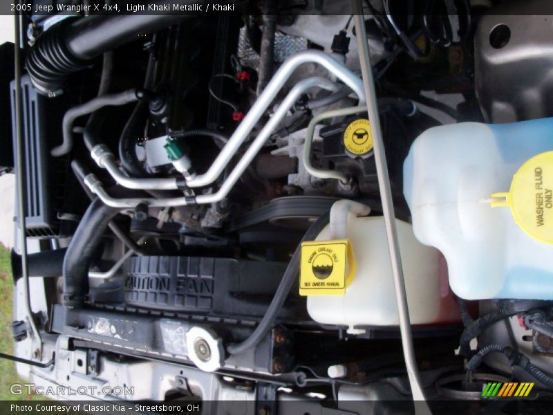 Light Khaki Metallic / Khaki 2005 Jeep Wrangler X 4x4