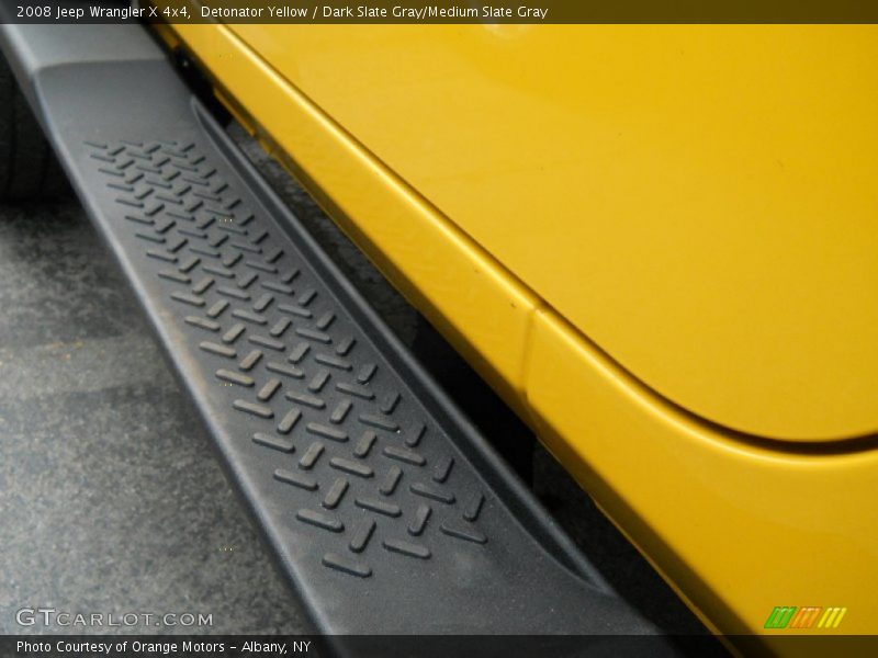 Detonator Yellow / Dark Slate Gray/Medium Slate Gray 2008 Jeep Wrangler X 4x4