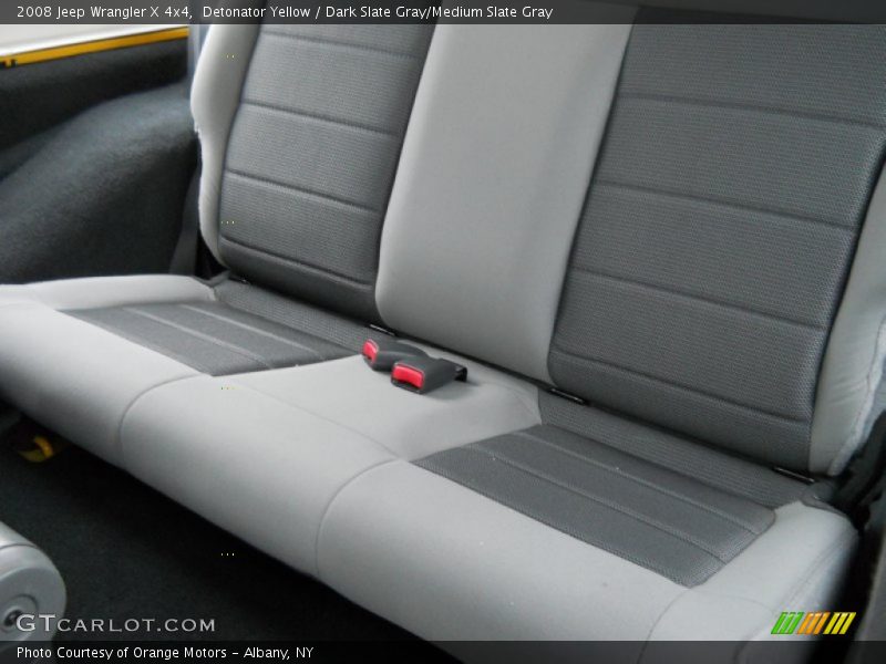 Detonator Yellow / Dark Slate Gray/Medium Slate Gray 2008 Jeep Wrangler X 4x4